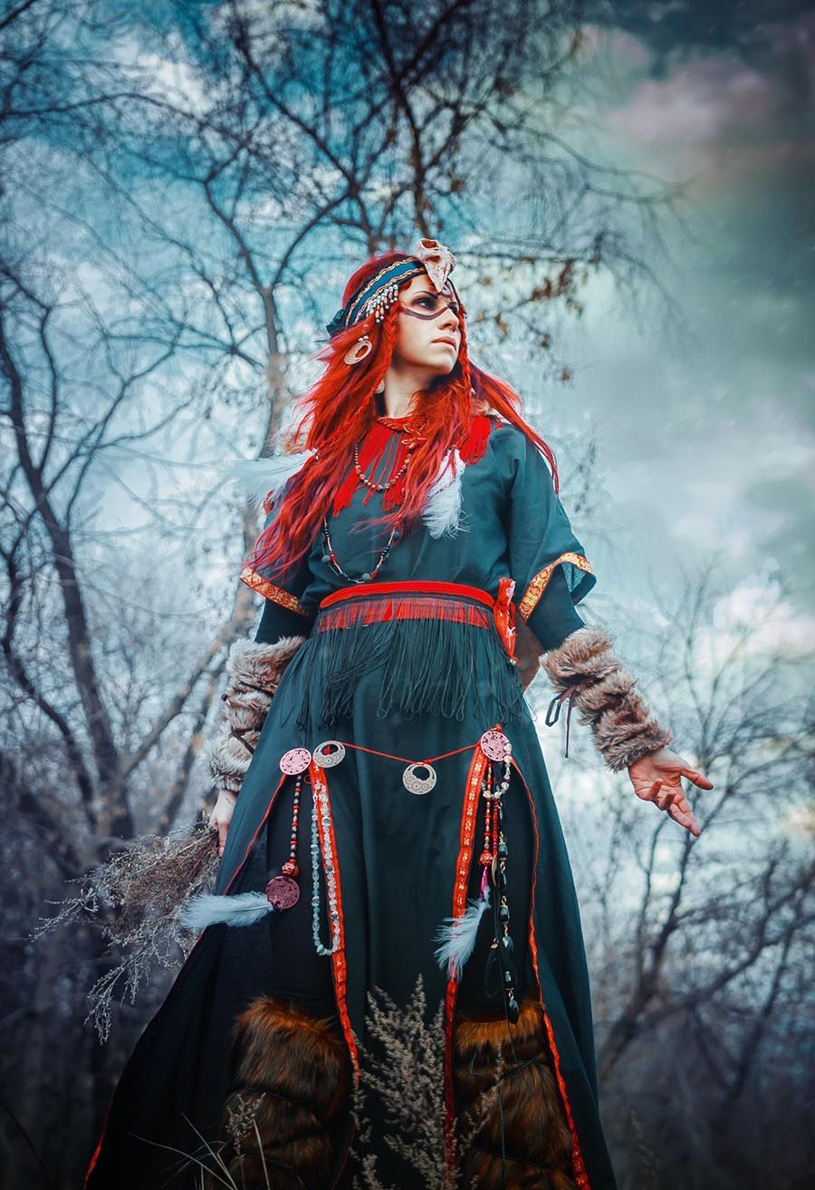 Girls in Slavic costumes underwear in Makati