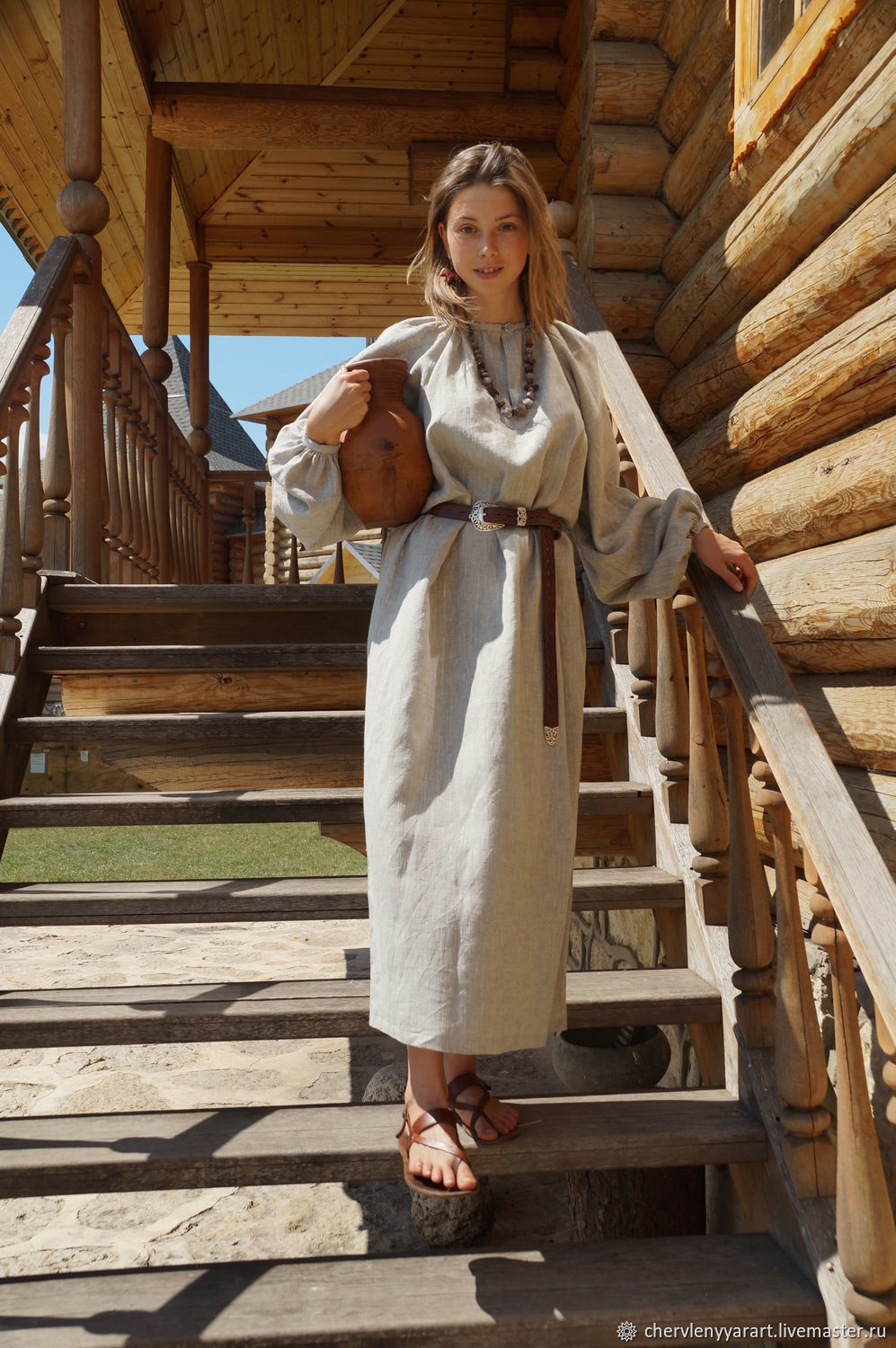 Girls in Slavic costumes in Makati